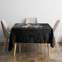 Hawaiian Plumeria Turtles Tablecloth Polynesian Art Tattoo LT03 - Polynesian Pride