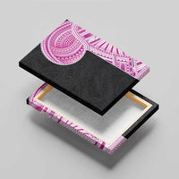Samoan Art Tattoo Polynesian Pattern Canvas Wall Art Pink Out Color LT03 - Polynesian Pride