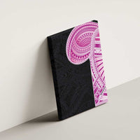 Samoan Art Tattoo Polynesian Pattern Canvas Wall Art Pink Out Color LT03 - Polynesian Pride