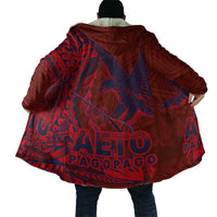 Samoa Pago Pago Aeto Cloak Wingstyle Red-Blue Color - Polynesian Pride