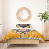 Samoa Pago Pago Aeto Bedding Set Bald Eagle with Polynesian Art Tattoos - Polynesian Pride