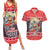 new-zealand-christmas-couples-matching-summer-maxi-dress-and-hawaiian-shirt-santa-catch-the-wave-maori-pattern-retro-style