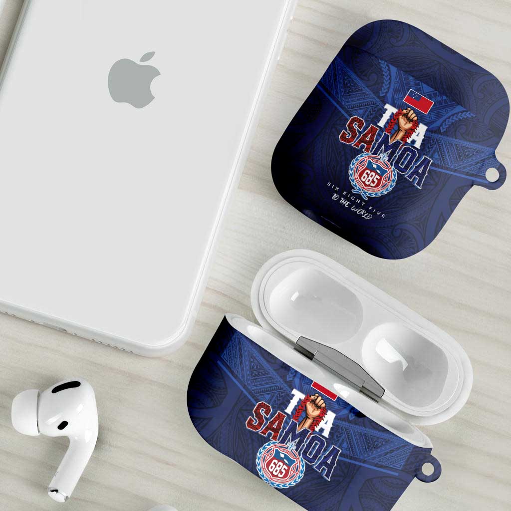 Rugby Toa Samoa AirPods Case Champions Six Eight Five - Polynesian Pride