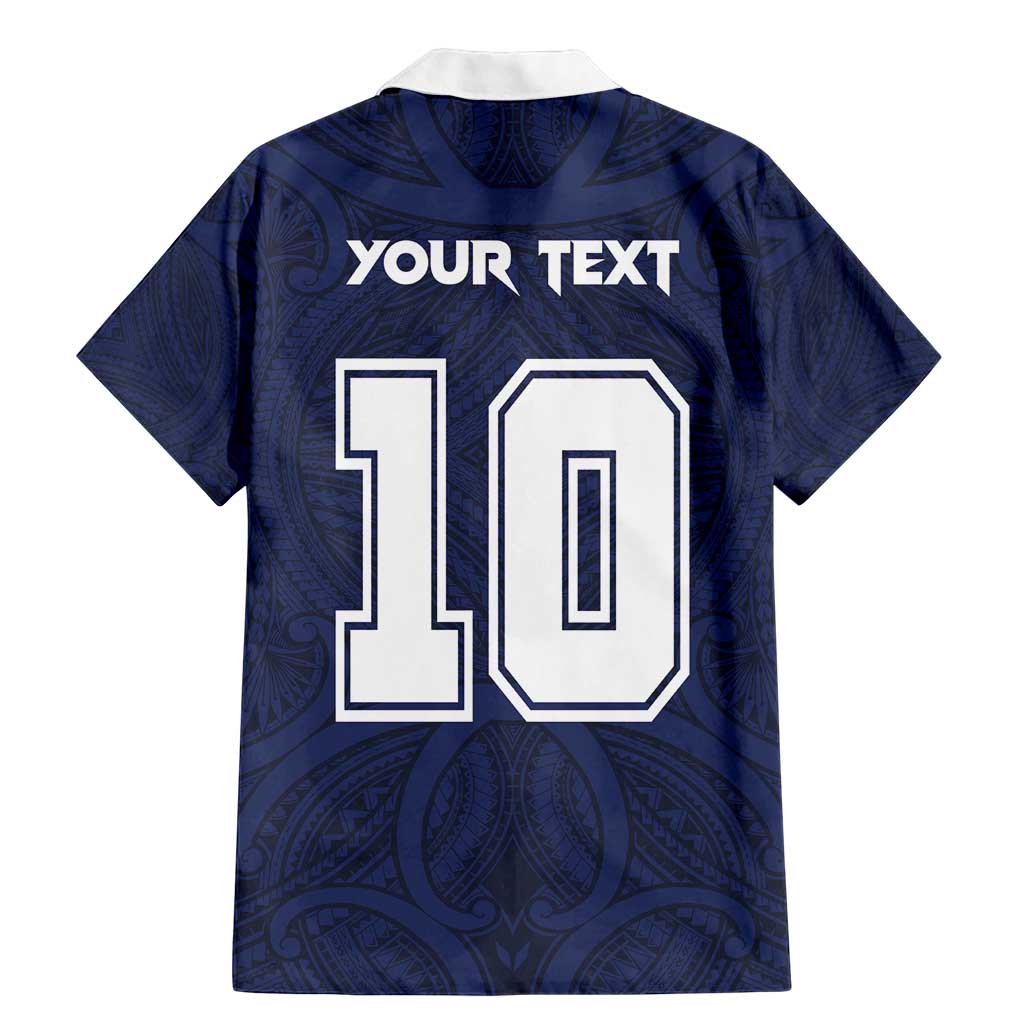 Custom Rugby Toa Samoa Family Matching Mermaid Dress and Hawaiian Shirt Champions Six Eight Five - Polynesian Pride