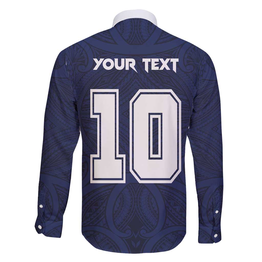 Custom Rugby Toa Samoa Family Matching Short Sleeve Bodycon Dress and Hawaiian Shirt Champions Six Eight Five - Polynesian Pride