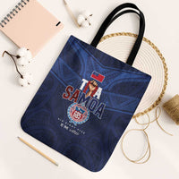 Rugby Toa Samoa Tote Bag Champions Six Eight Five - Polynesian Pride