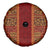 Hawaii Style Hibiscus and Tribal Element Fabric Patchwork Spare Tire Cover LT03 - Polynesian Pride