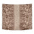 Hawaii Style Hibiscus and Tribal Element Fabric Patchwork Tapestry Beige Version LT03 - Polynesian Pride