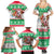 Custom Hawaii Mele Kalikimaka Family Matching Summer Maxi Dress and Hawaiian Shirt Aloha Santa and Palm Tree Mix Kakau Pattern LT03 - Polynesian Pride