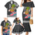 Hawaii Pineapple Surfing With Kakau Tribal Family Matching Mermaid Dress and Hawaiian Shirt LT03 - Polynesian Pride