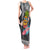 Hawaii Pineapple Surfing With Kakau Tribal Tank Maxi Dress LT03 Women Brown - Polynesian Pride