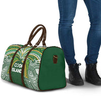 Cook Islands Rugby League Travel Bag Tatau Tribal Motifs-Dark Green Color - Polynesian Pride