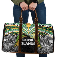 Cook Islands Rugby League Travel Bag Tatau Tribal Motifs-Black Color - Polynesian Pride