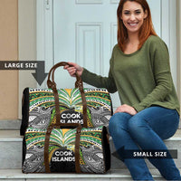 Cook Islands Rugby League Travel Bag Tatau Tribal Motifs-Black Color - Polynesian Pride