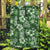 Hawaiian Quilt Pattern Garden Flag Hibiscus and Tribal Element Vintage Green Vibe LT03 Garden Flag Green - Polynesian Pride