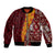 Tonga Feletoa Kupesi Fakatonga Bomber Jacket LT03 Unisex Red - Polynesian Pride