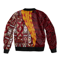 Tonga Feletoa Kupesi Fakatonga Bomber Jacket LT03 - Polynesian Pride