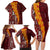 Tonga Feletoa Kupesi Fakatonga Family Matching Long Sleeve Bodycon Dress and Hawaiian Shirt LT03 - Polynesian Pride