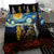 New Zealand and Australia ANZAC Day Bedding Set Kiwi Bird and Kangaroo Soldier Starry Night Style LT03 - Polynesian Pride