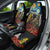 New Zealand and Australia ANZAC Day Car Seat Cover Kiwi Bird and Kangaroo Soldier Starry Night Style LT03 - Polynesian Pride