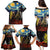 New Zealand and Australia ANZAC Day Family Matching Puletasi and Hawaiian Shirt Kiwi Bird and Kangaroo Soldier Starry Night Style LT03 - Polynesian Pride