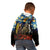 New Zealand and Australia ANZAC Day Kid Hoodie Kiwi Bird and Kangaroo Soldier Starry Night Style LT03 - Polynesian Pride