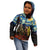 New Zealand and Australia ANZAC Day Kid Hoodie Kiwi Bird and Kangaroo Soldier Starry Night Style LT03 - Polynesian Pride