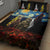 New Zealand and Australia ANZAC Day Quilt Bed Set Kiwi Bird and Kangaroo Soldier Starry Night Style LT03 - Polynesian Pride