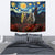 New Zealand and Australia ANZAC Day Tapestry Kiwi Bird and Kangaroo Soldier Starry Night Style LT03 - Polynesian Pride