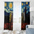 New Zealand and Australia ANZAC Day Window Curtain Kiwi Bird and Kangaroo Soldier Starry Night Style LT03 - Polynesian Pride