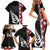 New Zealand ANZAC Day Family Matching Short Sleeve Bodycon Dress and Hawaiian Shirt Soldier Silver Fern with Red Poppies Flower Maori Style LT03 - Polynesian Pride