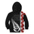 New Zealand ANZAC Day Kid Hoodie Soldier Silver Fern with Red Poppies Flower Maori Style LT03 - Polynesian Pride