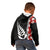 New Zealand ANZAC Day Kid Hoodie Soldier Silver Fern with Red Poppies Flower Maori Style LT03 - Polynesian Pride