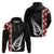 New Zealand ANZAC Day Zip Hoodie Soldier Silver Fern with Red Poppies Flower Maori Style LT03 - Polynesian Pride