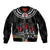 New Zealand ANZAC Day Bomber Jacket Lest We Forget Haka Dance Respect LT03 Unisex Black - Polynesian Pride