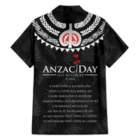 New Zealand ANZAC Day Family Matching Long Sleeve Bodycon Dress and Hawaiian Shirt Lest We Forget Haka Dance Respect LT03 - Polynesian Pride