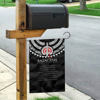 New Zealand ANZAC Day Garden Flag Lest We Forget Haka Dance Respect LT03 - Polynesian Pride