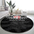 New Zealand ANZAC Day Round Carpet Lest We Forget Haka Dance Respect LT03 - Polynesian Pride