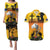 New Zealand and Australia ANZAC Day Couples Matching Puletasi and Hawaiian Shirt Gallipoli Lest We Forget LT03 Yellow - Polynesian Pride