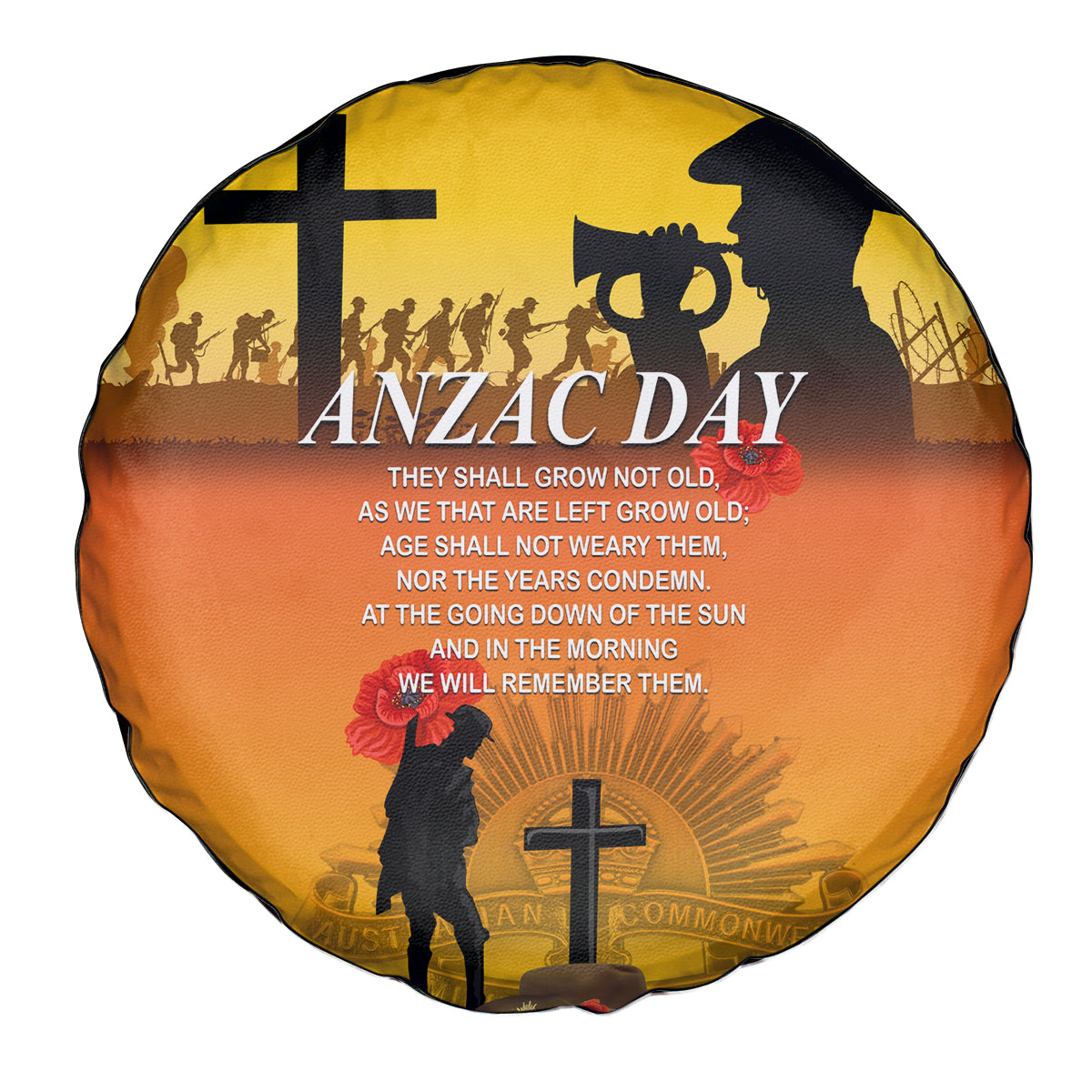 New Zealand and Australia ANZAC Day Spare Tire Cover Gallipoli Lest We Forget LT03 - Polynesian Pride
