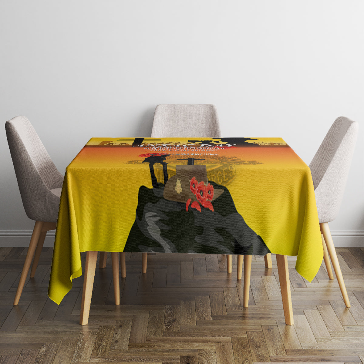 New Zealand and Australia ANZAC Day Tablecloth Gallipoli Lest We Forget LT03 - Polynesian Pride