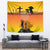 New Zealand and Australia ANZAC Day Tapestry Gallipoli Lest We Forget LT03 Yellow - Polynesian Pride