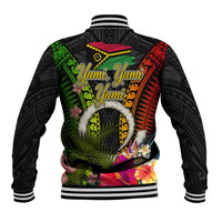 Vanuatu Independence Day Baseball Jacket Tugeta Yumi Selebretem Indipendens Dei LT03 - Polynesian Pride