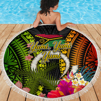 Vanuatu Independence Day Beach Blanket Tugeta Yumi Selebretem Indipendens Dei LT03 - Polynesian Pride