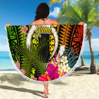 Vanuatu Independence Day Beach Blanket Tugeta Yumi Selebretem Indipendens Dei LT03 - Polynesian Pride