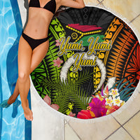 Vanuatu Independence Day Beach Blanket Tugeta Yumi Selebretem Indipendens Dei LT03 - Polynesian Pride