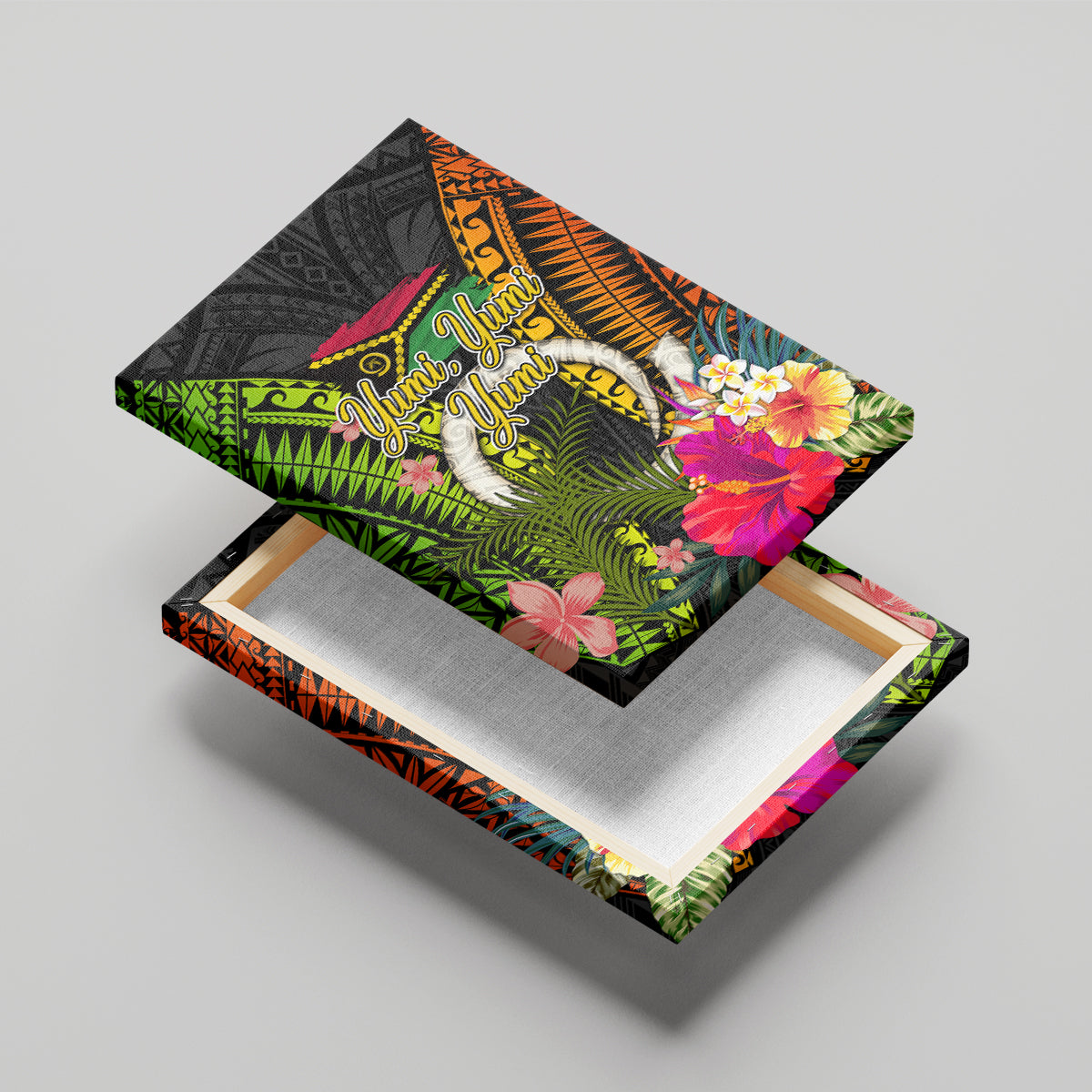 Vanuatu Independence Day Canvas Wall Art Tugeta Yumi Selebretem Indipendens Dei LT03 - Polynesian Pride