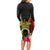 Vanuatu Independence Day Long Sleeve Bodycon Dress Tugeta Yumi Selebretem Indipendens Dei