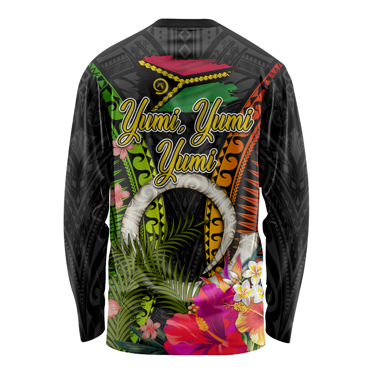 Vanuatu Independence Day Long Sleeve Shirt Tugeta Yumi Selebretem Indipendens Dei