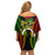 Vanuatu Independence Day Off Shoulder Short Dress Tugeta Yumi Selebretem Indipendens Dei